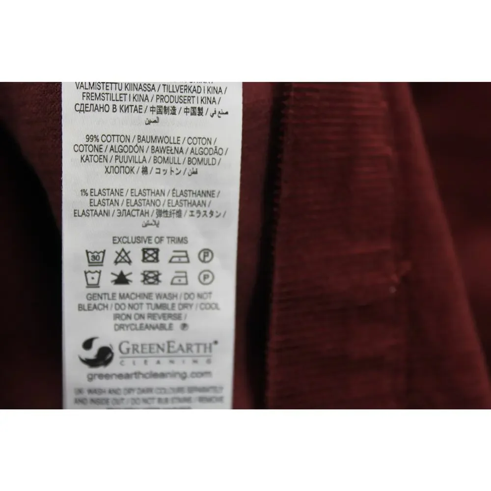 Boden Amanda Cord Short Dress Chestnut Size 8R - Picture 6 of 7